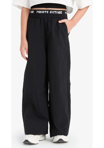 Kız Çocuk Wide Leg Geniş Paça Pamuklu Pantolon E1750A825SM