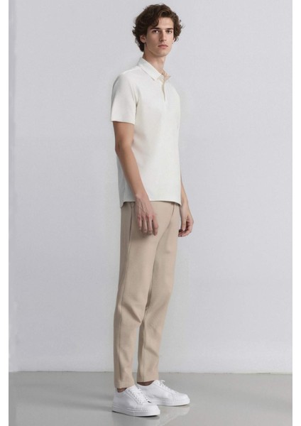 Jogger Yazlık Kumaş Pantolon Basic Düz Cepli Düz Paça D3695AX25SP