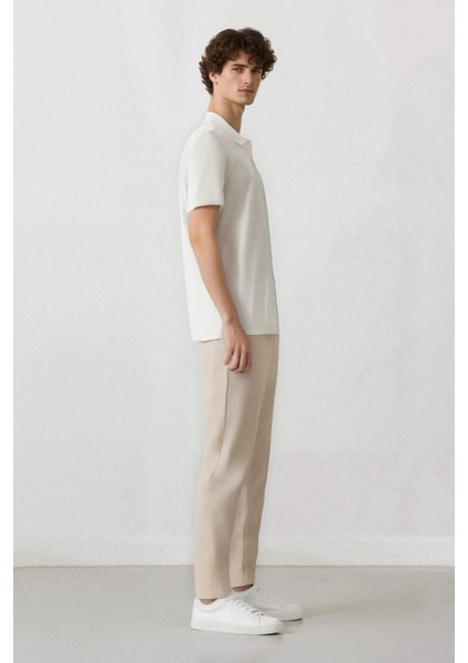 Jogger Yazlık Kumaş Pantolon Basic Düz Cepli Düz Paça D3695AX25SP