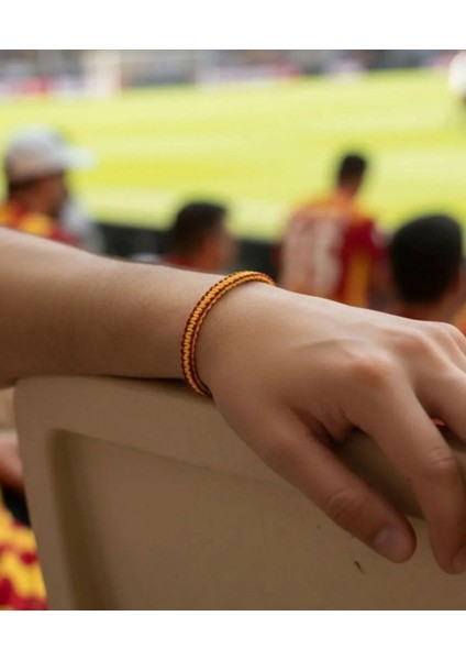 Taraftar Bilekliği El Yapımı Makrome Unisex Bileklik Ayarlanabilir Kordon fiyatları