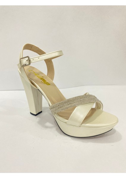 Abiye Ayakkabı Gece Ayakkabısı Stiletto Bilekten Bağlamalı Topuklu Kalın Topuklu Ayakkabı Platform Topuk Ince Topuk Sandalet Rugan Ayakkabı Klasik Topuklu Düz Deri Ayakkabı