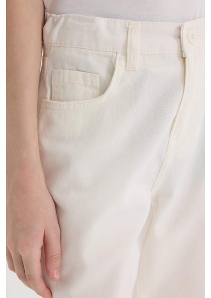 Erkek Çocuk Düz Paça Basic Düz Gabardin Pantolon X4224A625SM