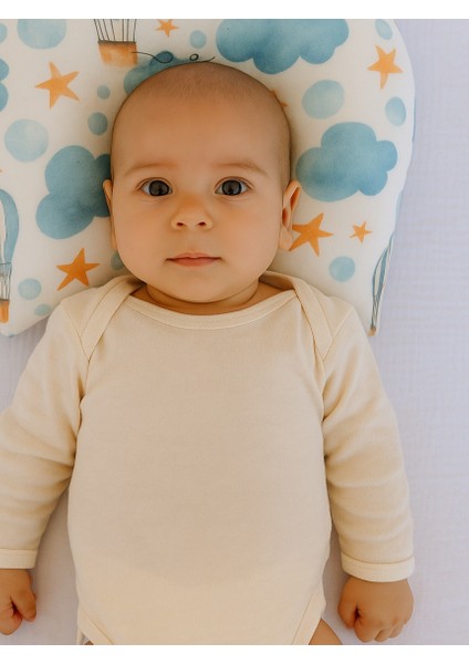 Bebek Konfor Yastığı - Bebek Yastığı, Oval , %100 Müslin Bebek Düz Kafa Yastığı fiyatları