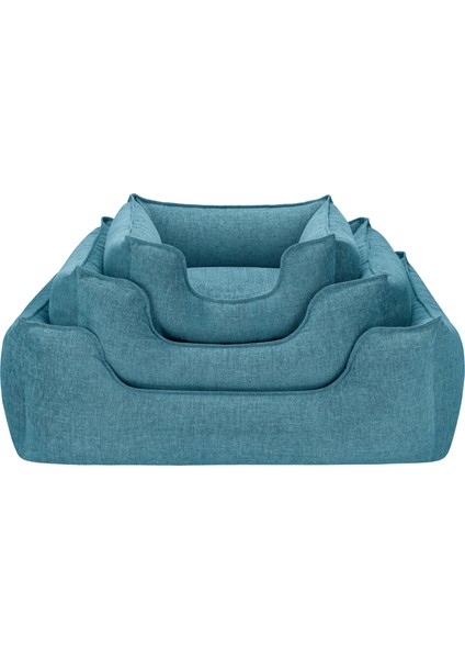 Zengezur Pet Comfort Alpha Mirandus Turkuaz Köpek Yatağı M 65X80CM fırsatları