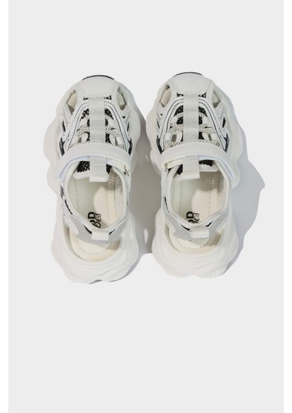 Erkek Çocuk Düz Taban Cırt Cırtlı Spor Ayakkabı D8480A825SM