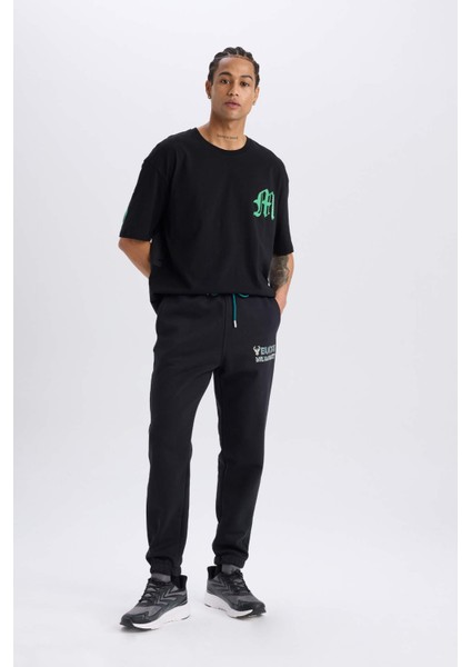 NBA Milwaukee Bucks Oversize Geniş Kalıp Bisiklet Yaka Kısa Kollu Tişört B3910AX25SP