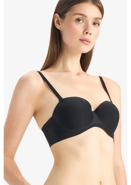 Push Up Micro Dolgulu Push Up Straplez Sütyen-Fall in Love C1526AX25SP