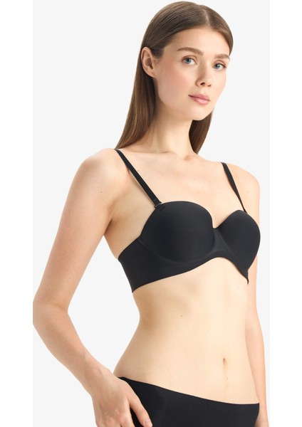 Push Up Micro Dolgulu Push Up Straplez Sütyen-Fall in Love C1526AX25SP