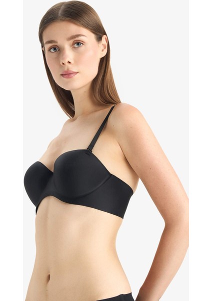 Push Up Micro Dolgulu Push Up Straplez Sütyen-Fall in Love C1526AX25SP