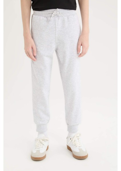 Erkek Çocuk 2'li Takım Kısa Kollu Baskılı Tişört Beli Lastikli Eşofman Altı D9820A825SP