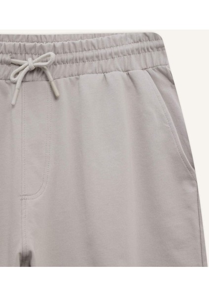 Slim Fit Dar Kesim Cepli Pamuklu Basic Düz Bermuda Şort W1105AZ25SP