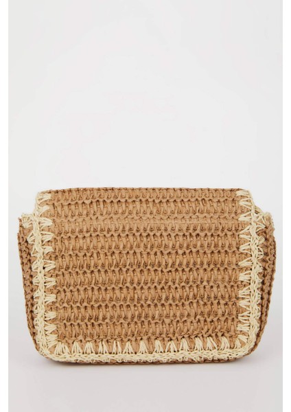 Kadın Hasır Omuz Çantası E2808axns