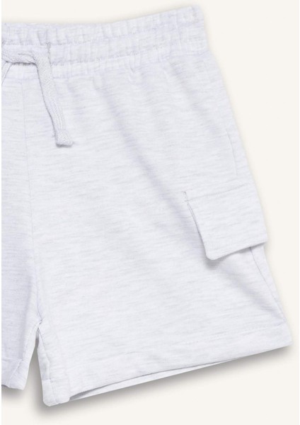 Kız Çocuk Kargo Cep Şort B0258A825HS