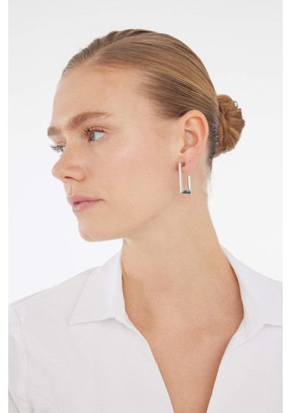 Kadın 3'lü Silver Küpe E3075AXNS