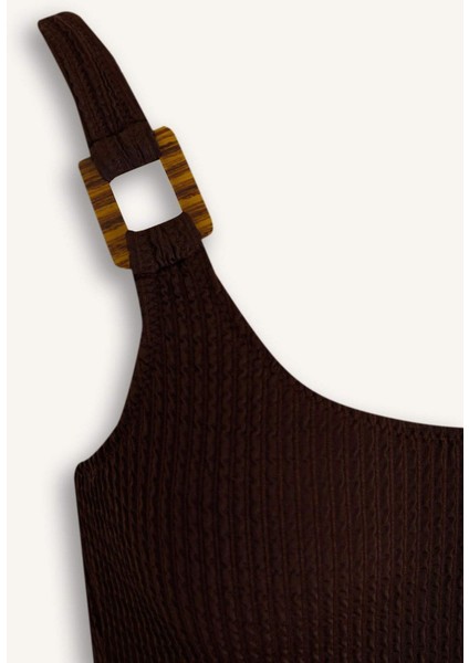 Regular Fit Bürümcük Mayo-Fall in Love T8005AZ25SM