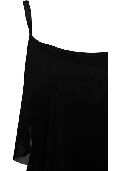 Regular Fit Tül Tankini-Fall in Love E3293AX25SM