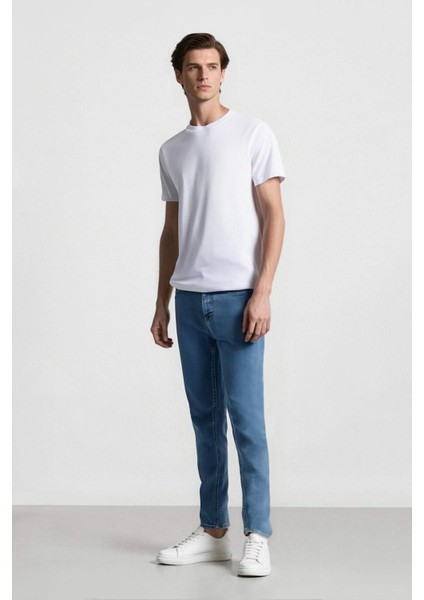 Sergio Regular Fit Normal Kalıp Normal Bel Boru Paça Jean Pantolon E3322AX25SP