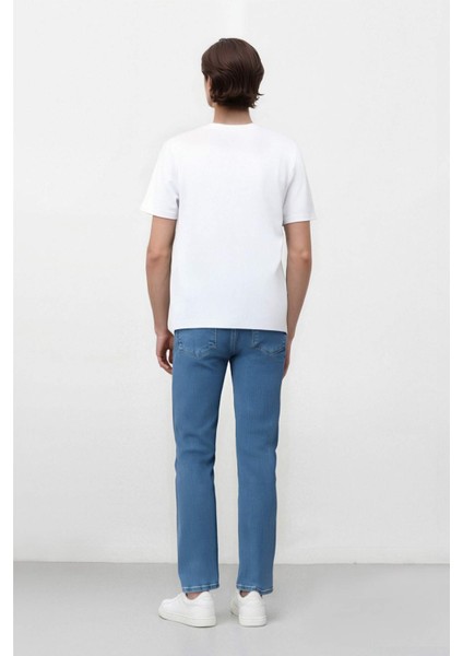 Sergio Regular Fit Normal Kalıp Normal Bel Boru Paça Jean Pantolon E3322AX25SP