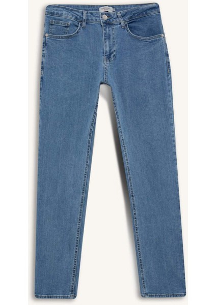 Sergio Regular Fit Normal Kalıp Normal Bel Boru Paça Jean Pantolon E3322AX25SP