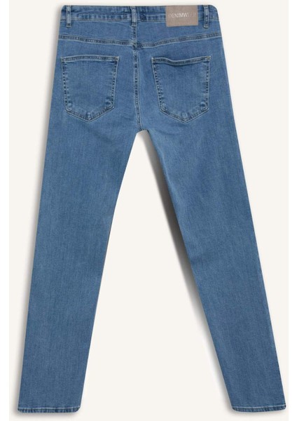 Sergio Regular Fit Normal Kalıp Normal Bel Boru Paça Jean Pantolon E3322AX25SP