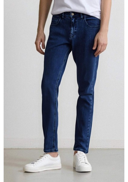 Sergio Regular Fit Normal Kalıp Normal Bel Boru Paça Jean Pantolon E3311AX25SP