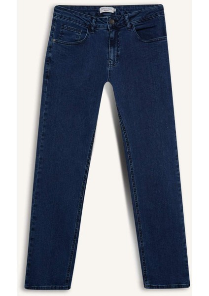 Sergio Regular Fit Normal Kalıp Normal Bel Boru Paça Jean Pantolon E3311AX25SP