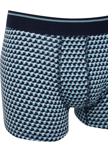 Regular Fit Baskılı 3'lü Boxer C3848AX24WN