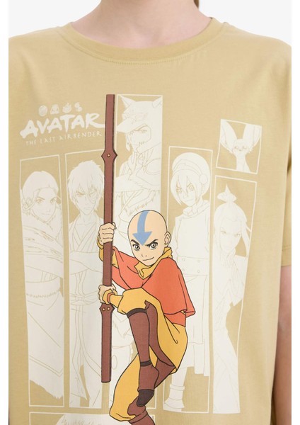 Erkek Çocuk Avatar the Last Airbender Bisiklet Yaka Kısa Kollu Tişört E3105A825SM