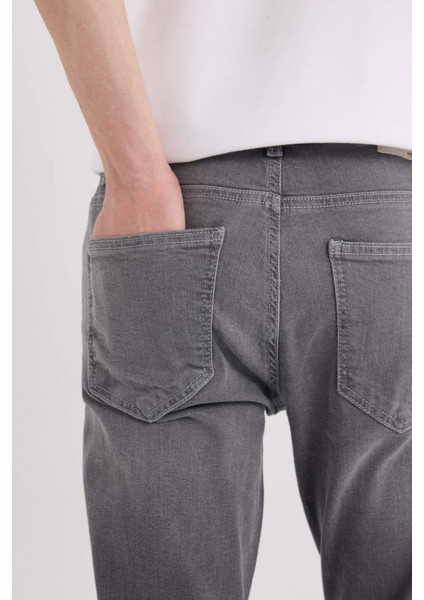 Carlo Skinny Fit Ekstra Dar Kalıp Normal Bel Ekstra Dar Paça Jean Pantolon E2740AX25SP