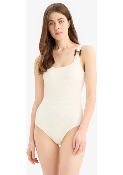 Regular Fit Bürümcük Mayo T8005AZ25SM