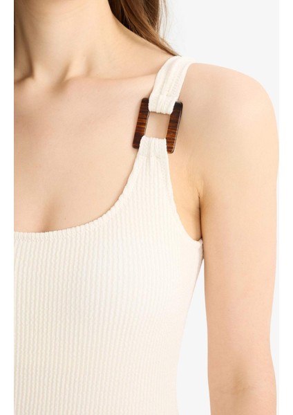 Regular Fit Bürümcük Mayo T8005AZ25SM