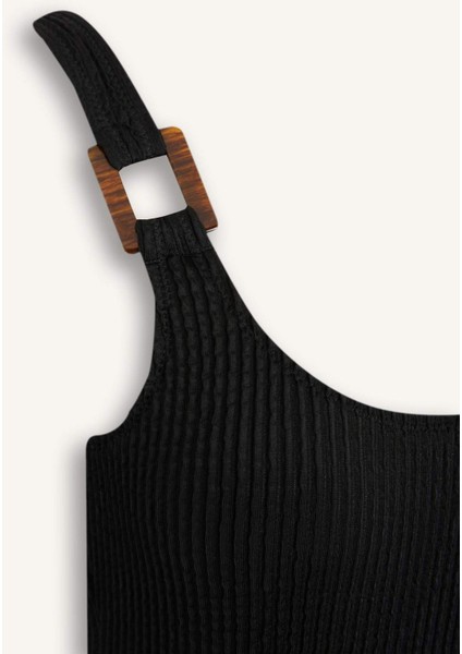 Regular Fit Bürümcük Mayo-Fall in Love T8005AZ25SM