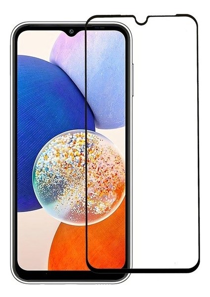 Samsung A14 9d Seramik Tam Kaplayan Ekran Koruyucu Cam modelleri