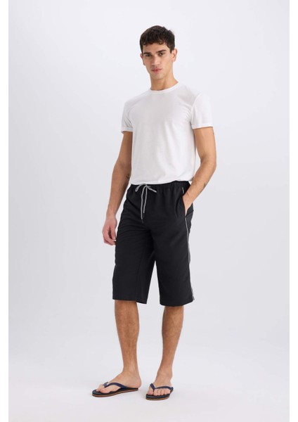 Long Fit Uzun Deniz Şortu B7298AX25HS