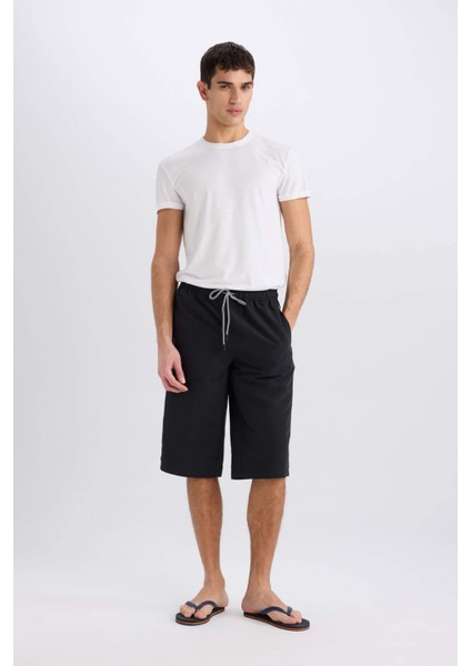 Long Fit Uzun Deniz Şortu B7298AX25HS