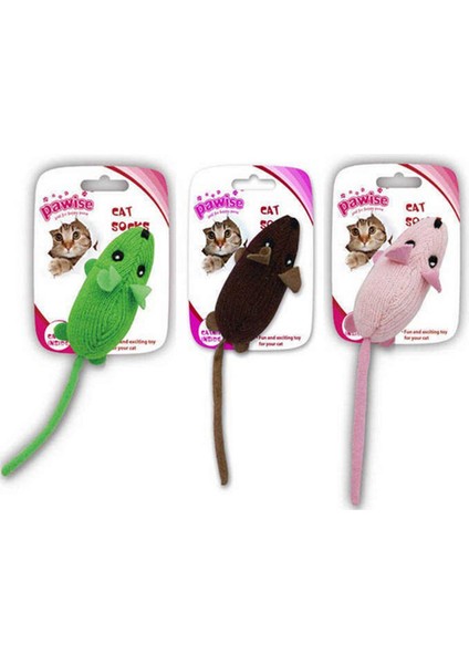 Zengezur Pawise Simple Cat Peluş Oyuncak Fare