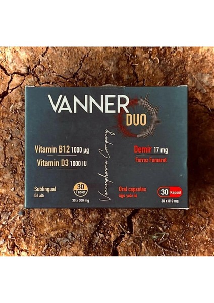 Vitamin B12 + Demir 30 Kapsül