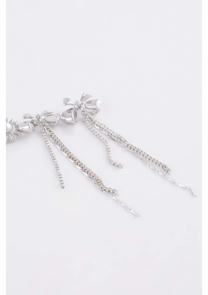 Kadın 2'li Silver Küpe E3071AXNS