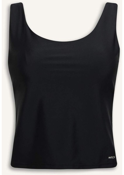 U Yaka Astarlı Pedli Bikini Üstü D9380AX25HS