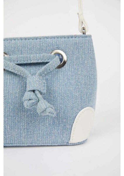 Kadın Jean Görünümlü Omuz Çantası E3698AXNS