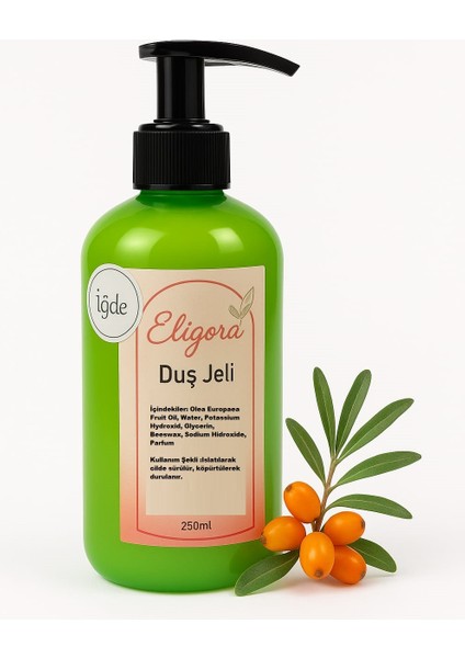 El Yapımı Iğdeli Duş Jeli