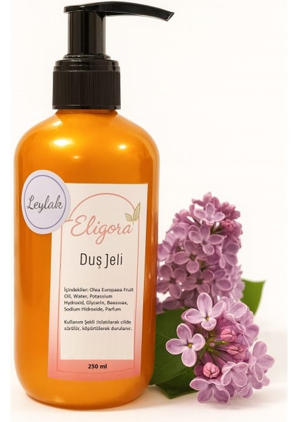 El Yapımı Leylaklı Duş Jeli