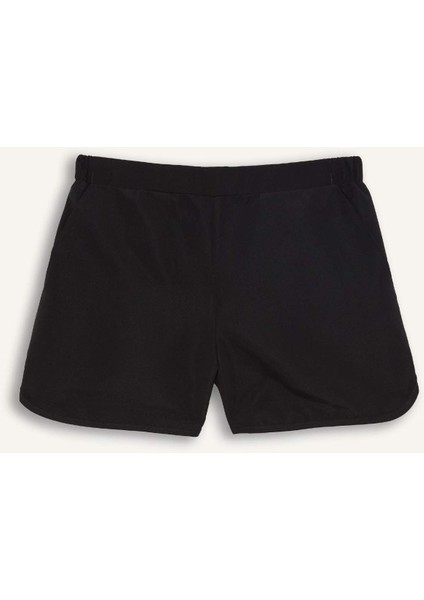 Regular Fit Deniz Şortu-Fall in Love T5639AZ25SM