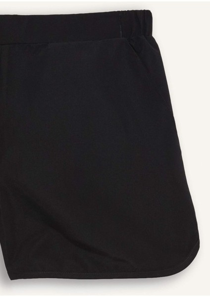 Regular Fit Deniz Şortu-Fall in Love T5639AZ25SM