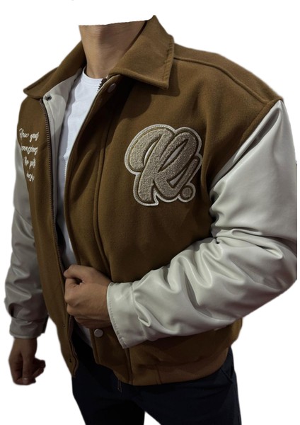 Bomber Kolej Kahverengi