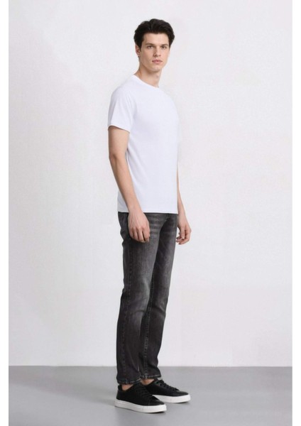 Carlo Skinny Fit Ekstra Dar Kalıp Normal Bel Ekstra Dar Paça Jean Pantolon E3478AX25SP