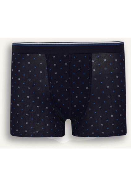 Regular Fit Baskılı 3'lü Boxer D9877AX25SM