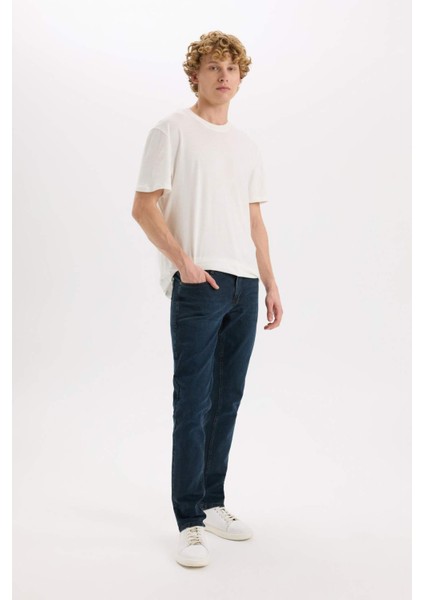 Pedro Slim Fit Dar Kalıp Normal Bel Dar Paça Jean Pantolon B4860AX25SP