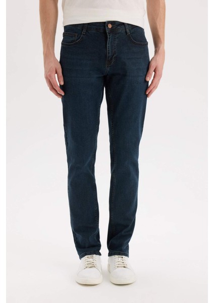 Pedro Slim Fit Dar Kalıp Normal Bel Dar Paça Jean Pantolon B4860AX25SP