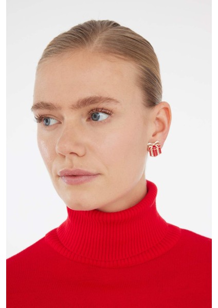 Kadın Yılbaşı Temalı 3'lü Küpe E3886AXNS